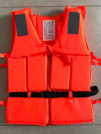 Adult Professional Buoyancy Life Vest for Boating, Rafting, and Flood Emergency