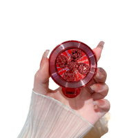 New Year Edition CD Pattern Lazy Desktop Phone Stand Creative Back Sticker Holder