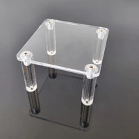 Multifunctional Single-Tier Acrylic Display Riser for Figures and Collectibles