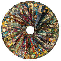 30 Pcs Stained Glass Tarot Card Bookmarks Vintage High-Value DIY Decorative Reading Markers