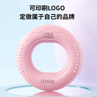 Silicone Hand Grip Strengthener Ring for Forearm and Finger Exercise, Massage, and Rehabilitation