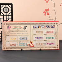 Vintage Chinese Grain Ration Ticket Commemorative Album Collectible Gift Set