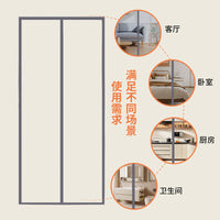 Magnetic Screen Door with Silent Closure and Hook & Loop Fastener for Insect Protection
