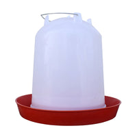 Automatic Chicken Waterer Drinker Feeder for Poultry Large Capacity Water Trough Bucket Dispenser