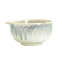 Jian Ware Style Ceramic Matcha Bowl and Whisk Set with Spout