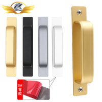 Aluminum Alloy Punch-Free Balcony Glass Sliding Door Handle