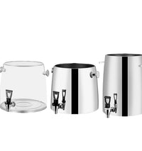 Commercial Juice Dispenser Replacement Body Transparent Coffee Milk Beverage Machine with Faucet for Buffet Tea