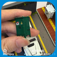 1/64 Scale Miniature Outdoor Electrical Box Model for Diorama and Sand Table Decor