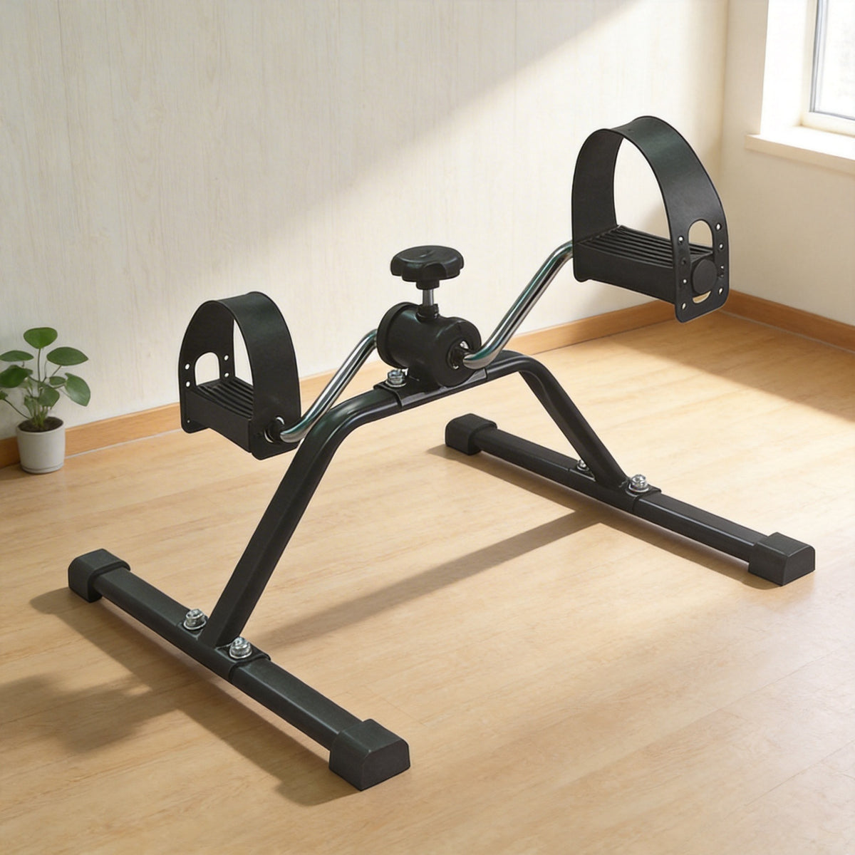 Mini Pedal Exerciser for Arm and Leg Rehabilitation and Fitness