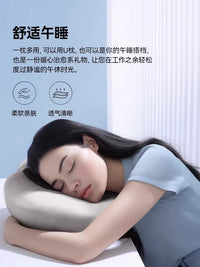 Memory Foam U-Shaped Travel Neck Pillow for Airplanes and High-Speed Trains