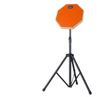 8-inch Practice Drum Pad with Stand Set for Beginners