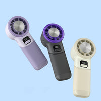 2025 Semiconductor Cooling Neck Fan with High-Speed USB Rechargeable 4-in-1 Function