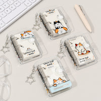 Isar Mini Portable 3-Hole Loose-Leaf Pocket Notebook with Detachable Pages