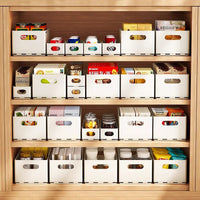 Expandable Drawer Organizer Bins for Cabinet and Desk Storage