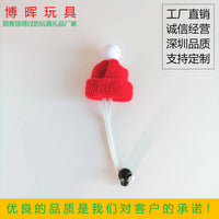 Pet Christmas Hat Set for Hamsters and Chinchillas, Elastic Festive Headwear