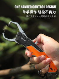 YOWADO Multi-functional Fishing Pliers and Fish Gripper Set for Lure Fishing