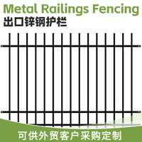 Zinc Steel Fence for School Playground, Courtyard, and Kindergarten Security