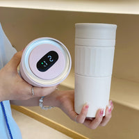 316 Smart Temperature Display Thermos Mug for Office and Tea, Portable