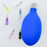 Pottery Tool Ceramic Decorating Drag Bottle Precision Applicator with Fine Tip Needle for Slip Glaze Rubber Squeeze Bottle