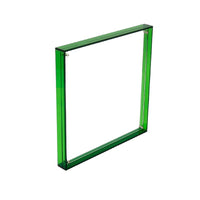 Acrylic Floating Picture Frame, Double-Sided Transparent Art Display for Posters and Photos, Wall Mount