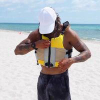Premium 110N Buoyancy Life Vest for Adults and Children, Portable Fishing and Snorkeling