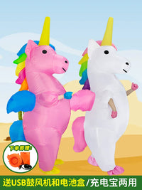 Kids' Inflatable Angel Unicorn Costume for Halloween & Parties