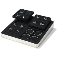 Jewelry Display Tray for Rings, Earrings, Bracelets, and Necklaces