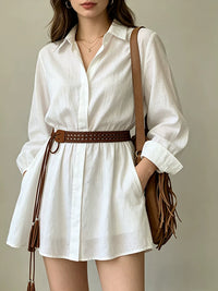 Women's Bohemian Woven Belt for Dresses and Shirts