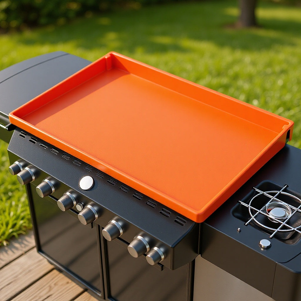 Silicone Grill Mat for Outdoor Grilling, High Temperature Resistant BBQ Protective Pad