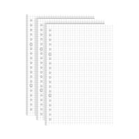 A5 Loose Leaf Paper 20-Hole Refillable Notebook Inserts Detachable Lined Multi-Hole Refill Core