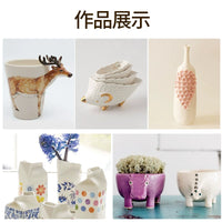 20lb Pottery Clay for Ceramic Art and Sculpture, High-Quality White Clay for Throwing and Modeling
