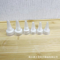 PP Plastic Spout Cap for Hair Perm Solution Bottles, 18-28mm Thread