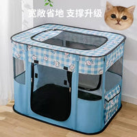 Foldable Pet Birthing Tent for Cats and Dogs, Isolation Whelping Den