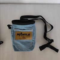 Rock Climbing Chalk Bag with Belt for Bouldering Gymnastics Weightlifting, Dog Training Pouch, Slingshot Bag