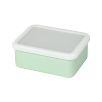 Portable Silicone Food Storage Container with Lid, Microwave & Freezer Safe Lunch Box for Travel & Outdoor