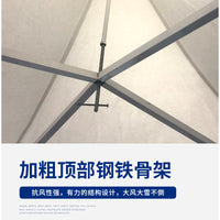 European Style Pointed Top Marquee Tent for Outdoor Events, Exhibitions, Weddings - Detachable Sun and Rain Shelter