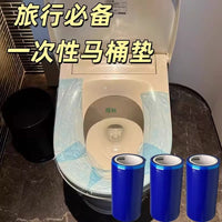Disposable Toilet Seat Covers for Travel, Portable and Hygienic Toilet Film Pads