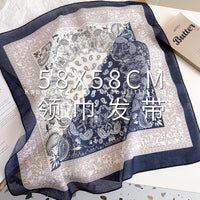 New Spring Autumn Paisley Polka Dot Print Cotton Linen Scarf Breathable Shawl Travel Headscarf