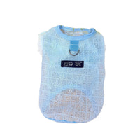 Summer Breathable Mesh Pet Vest for Dogs & Cats - Lightweight Sun Protection & Cooling Fly Sleeve Shirt