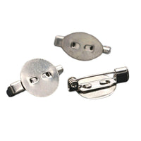DIY Brooch Pin with Tray, 304 Stainless Steel, Non-rusting, for Jewelry Making