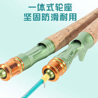 Macaron UL Carbon Lure Fishing Rod for Beginners and Kids, Ultralight Freshwater Fishing Pole Set