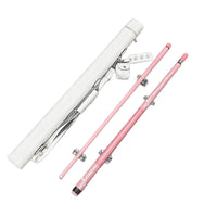2-Piece 150cm American Pool Cue Stick Set with 12.5mm Tip for Billiards