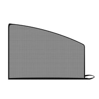 Car Window Mosquito Net Sun Shade for Side Windows - Ice Silk