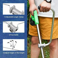 Trimmer Auxiliary Handle and Harness for Brush Cutters and Garden Tools