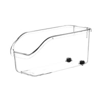 Kitchen Cabinet Organizer Bin with Wheels for Pots, Lids, and Utensils