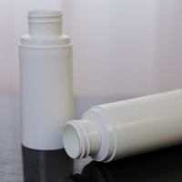 30ml White Double-Layer Travel Refillable Plastic Bottle with Inner Liner for Liquids, Sprays, and Dispensing