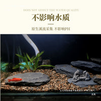 Natural Stone Basking Platform for Turtle Tanks and Reptile Terrariums