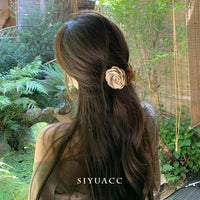 Mini Pearl Hair Claw Clips for Women, Small Butterfly Hair Catch Barrette for Back of Head, Elegant Hair Accessories