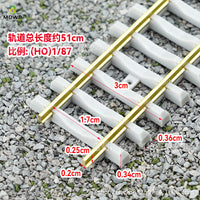 HO/N Scale Model Train Railway Ballast Scenery Material for Diorama DIY