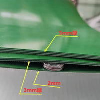 Green Anti-Static Rubber Mat for Workbenches and Flooring, Thickened Smooth Surface
